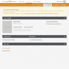 Profile entry page thumbnail